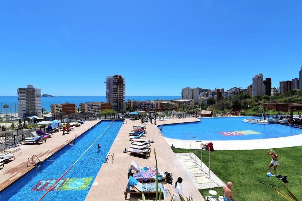 Luxury Apartment Residencial Sunset Drive - Benidorm, Espana מראה חיצוני תמונה