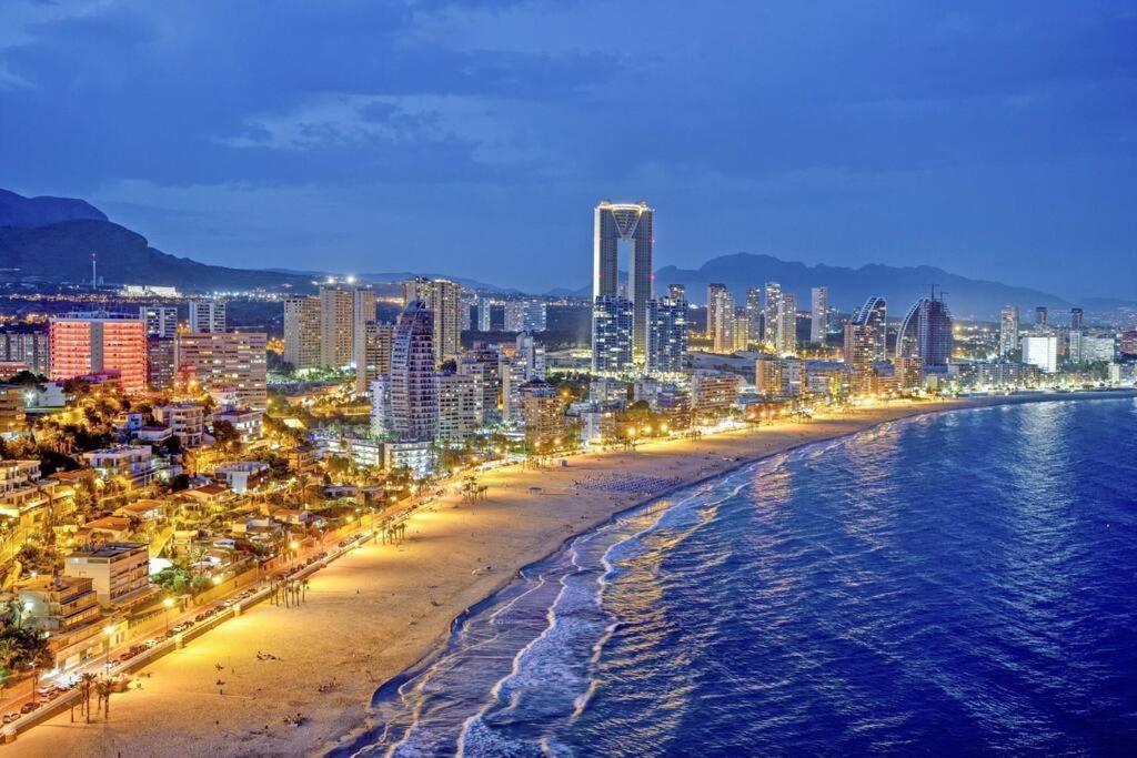 Luxury Apartment Residencial Sunset Drive - Benidorm, Espana מראה חיצוני תמונה
